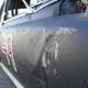 Damage to the side of the Nash. Photo credit: Stef Schrader
